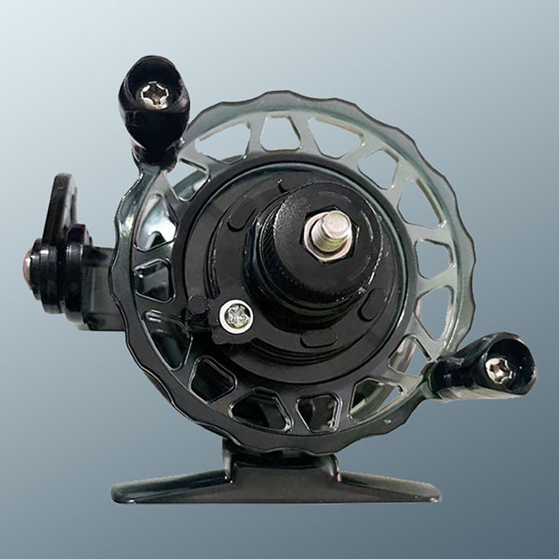 Ice Fishing Reel - Nieuwe 1-delige 1:1 draagbare hoogwaardige privéhengel