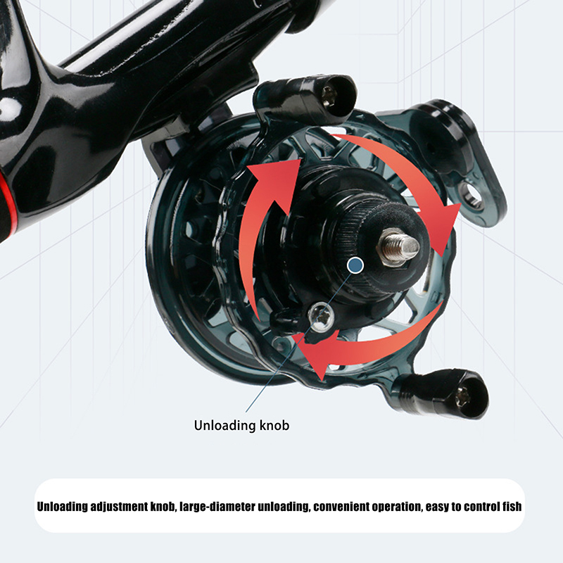 Nieuwe 1-delige 1:1 draagbare  - Ice Fishing Reel recensie en prijs