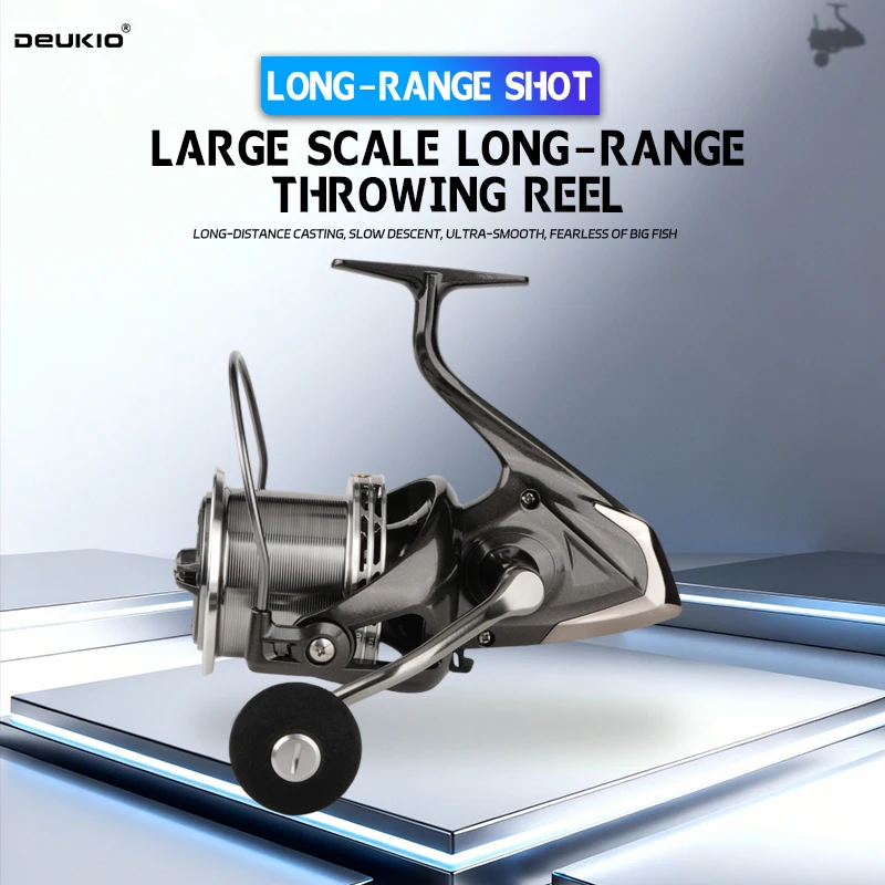 DEUKIO Spinning Visreel 8000-1 - Trolling Reel recensie en prijs