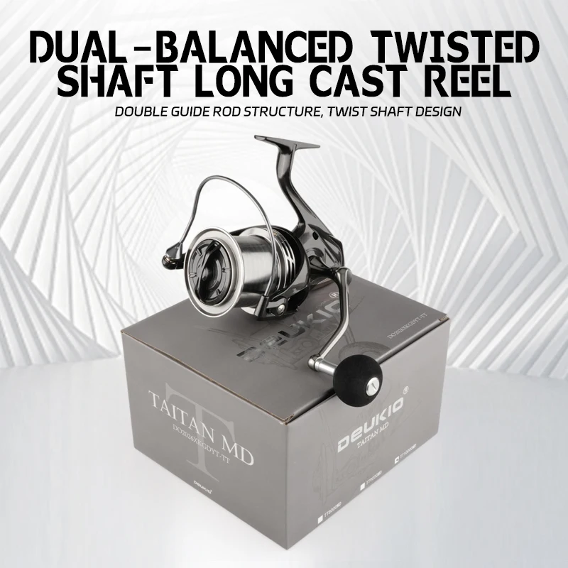 DEUKIO Spinning Visreel 8000-1 - Trolling Reel recensie en prijs